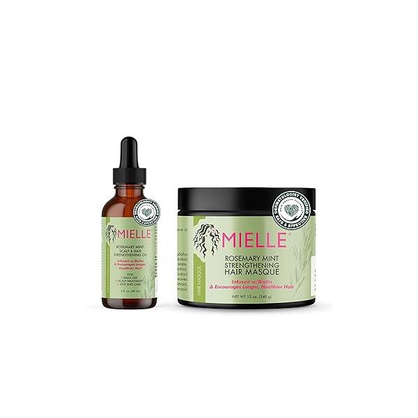 Mielle Organics Rosemary Mint Scalp & Hair Oil and Masque