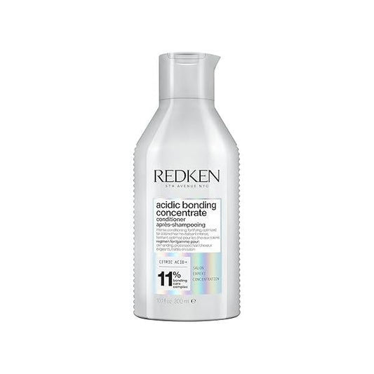 Redken Acidic Bonding Concentrate Conditioner For Damaged Hair Repair - Strengthens and Repairs Weak Brittle Hair, Sulfate-Free, With Citric Acid
