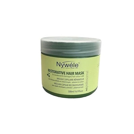 Nywele Restorative Hair Mask, 16.9 oz (500 ml) with Olive Oil - Moisturizing