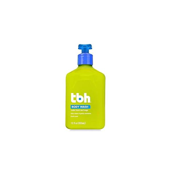 TBH Teen & Kids Body Wash - for Sensitive or Dry Skin Natural Ingredients Made Tweens Sulfate, Paraben Free 12 oz